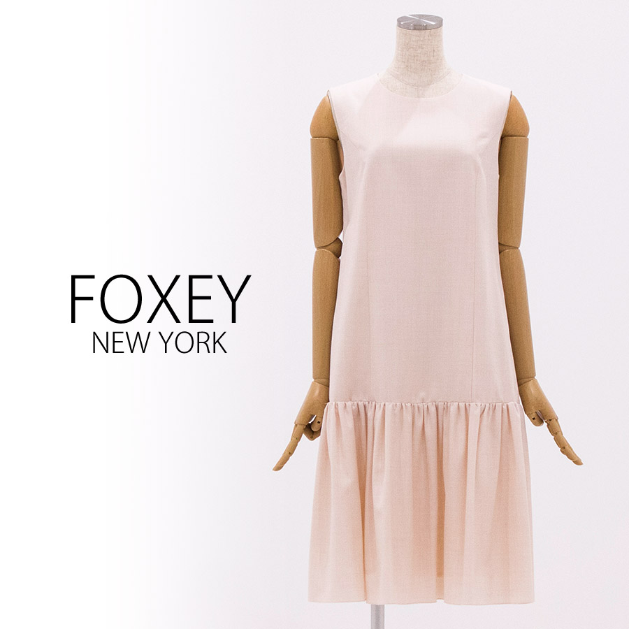 ノースリーブ 切替 ワンピース M Lサイズ ベビーピンク Foxey フォクシー 公式 洋服レンタルのブリスタ ワンピース ジャケットの月額制ファッションレンタルbrista