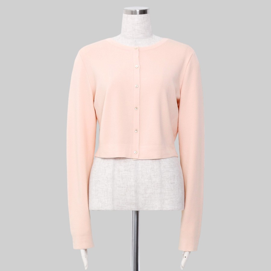 ウールニットカーディガン