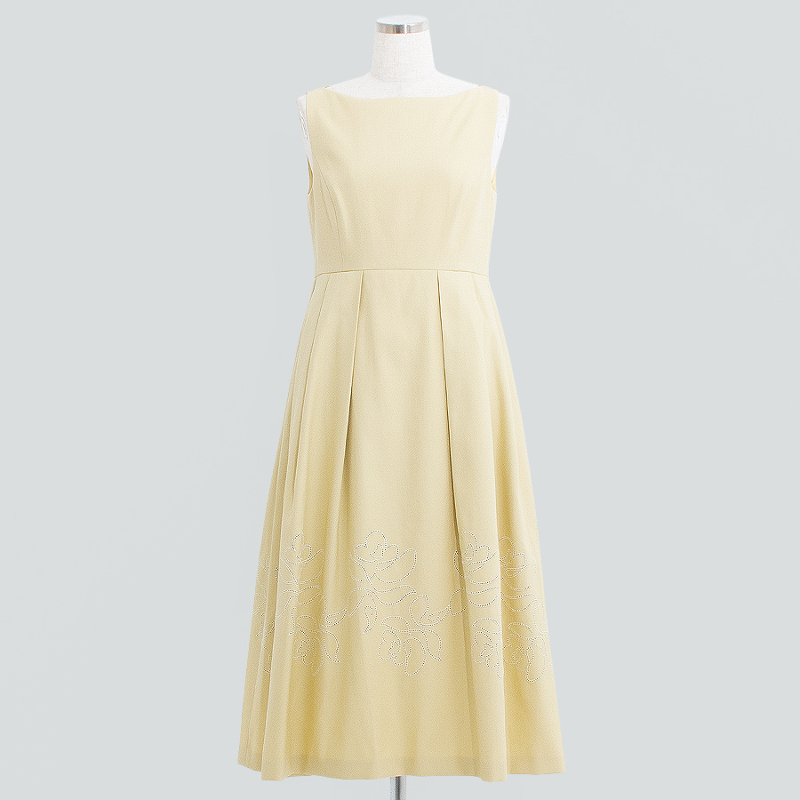 フォクシーブティック DRESS  CAMILLE  44174 ワンピース 40 イエロー