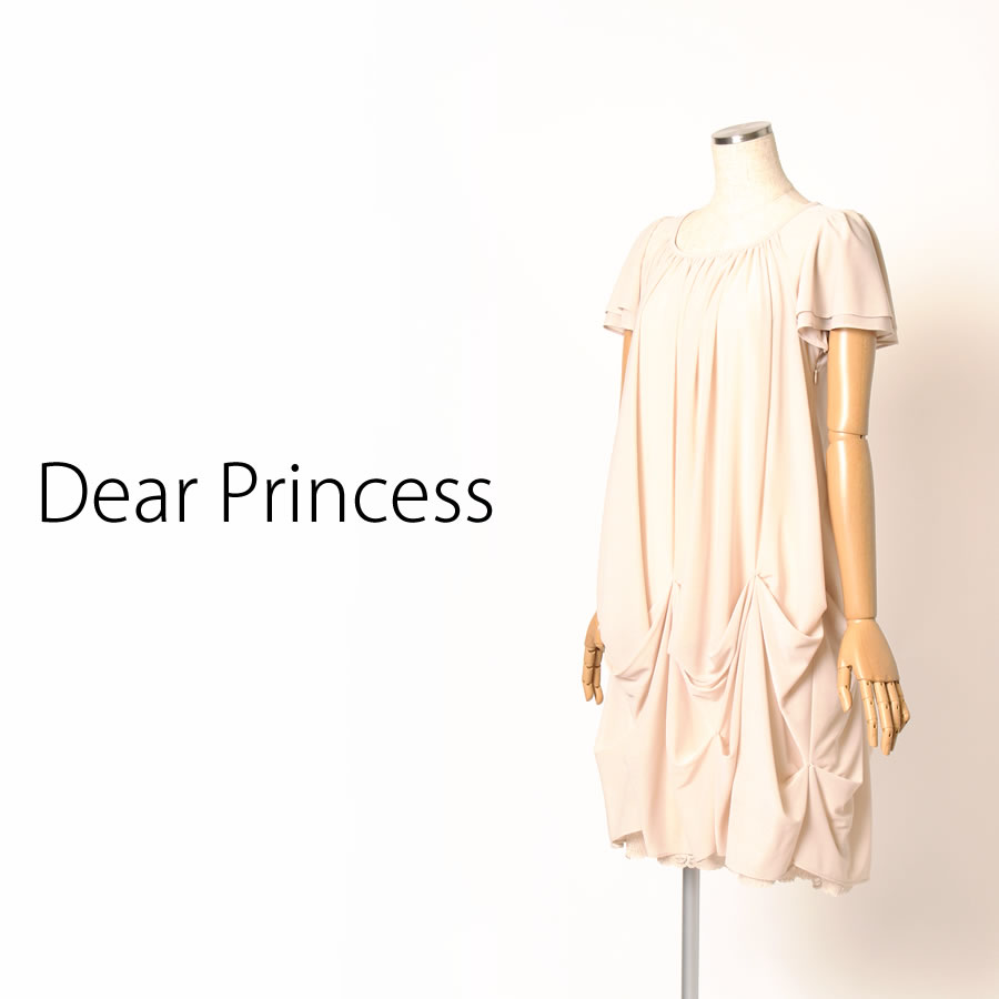 ティアードスリーブ ドレス（Mサイズ / ベージュ / Dear Princess（ディアプリンセス））