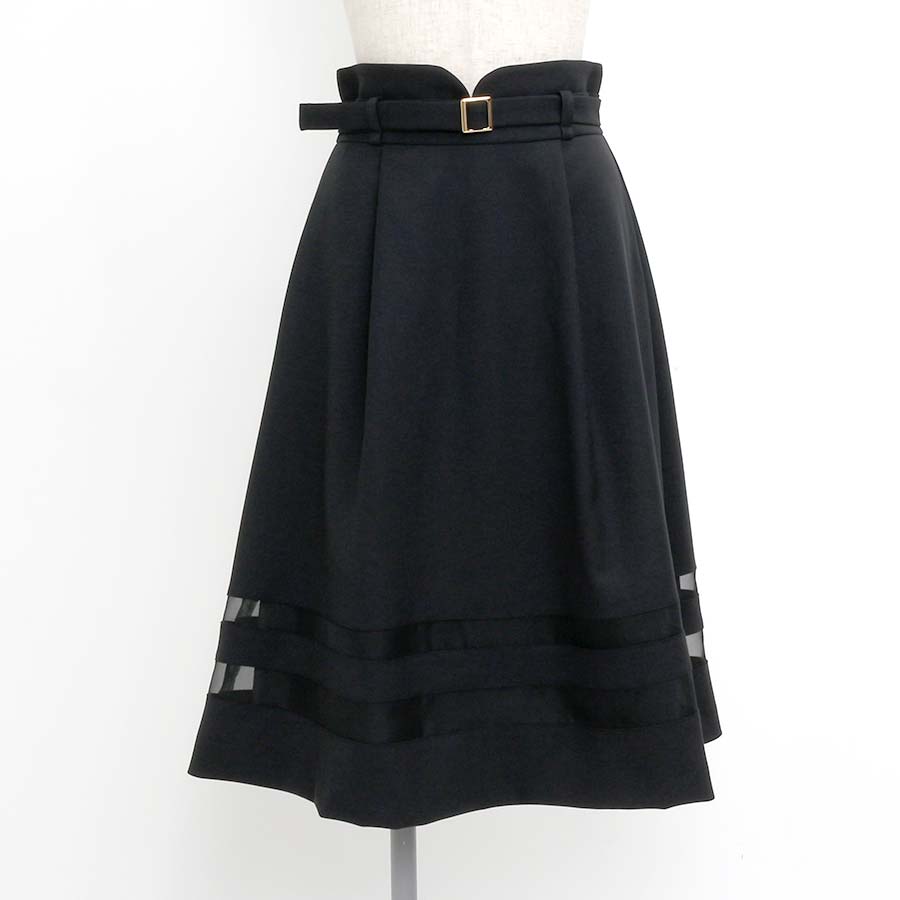 フリル袖ジャケット＆スカート（Mサイズ / ブラック/ Dear Princess（ディアプリンセス）） [付属品 1点：ベルト]