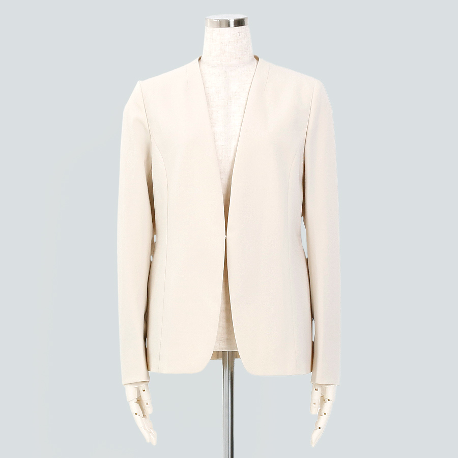 ストレッチノーカラージャケット