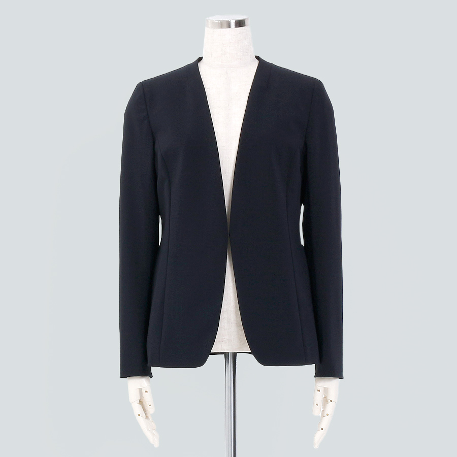 ストレッチノーカラージャケット