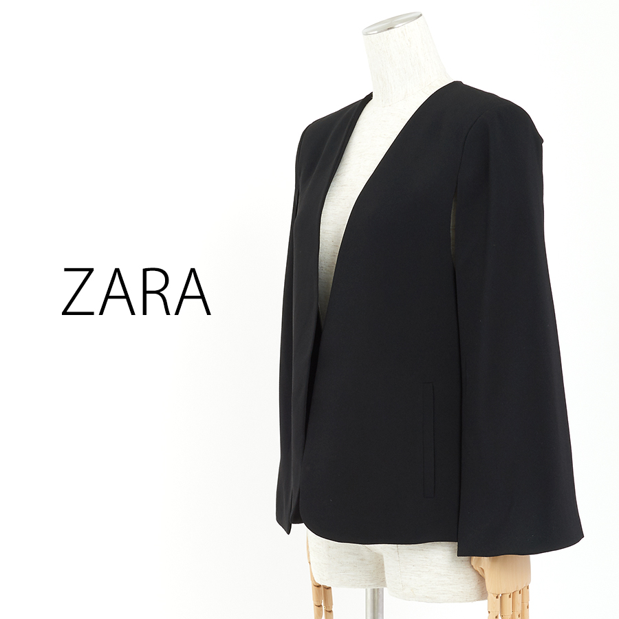 ZARA スリット入りケープ