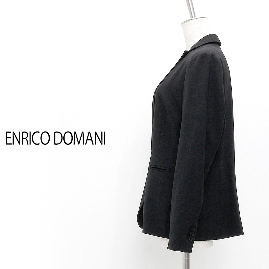 テーラードジャケット（Lサイズ / ブラック / ENRICO DOMANI（エンリコドマーニ））