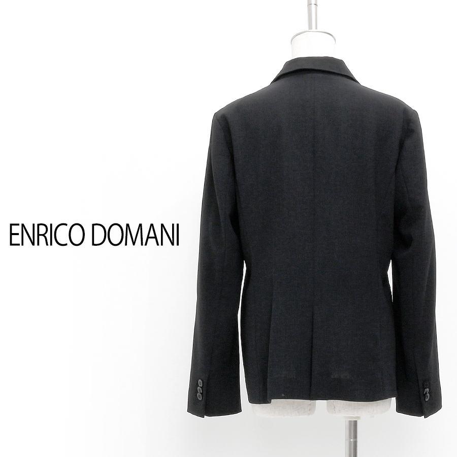 テーラードジャケット（Lサイズ / ブラック / ENRICO DOMANI（エンリコドマーニ））