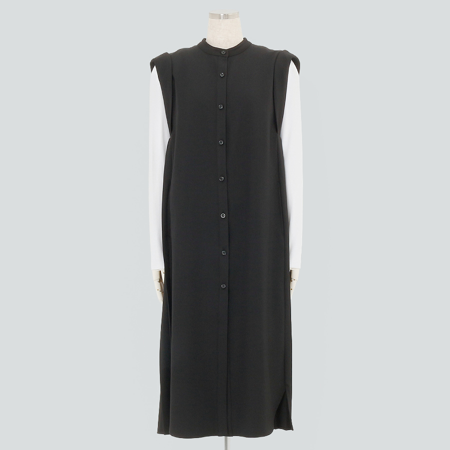 サイドプリーツワンピース