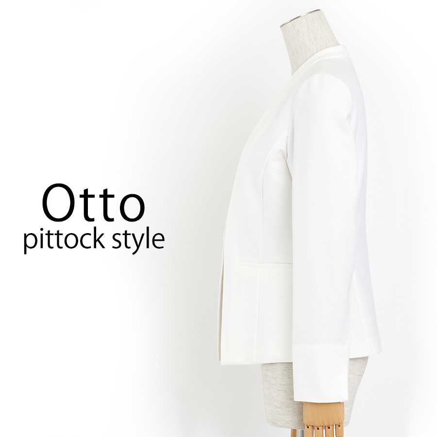シェルタリングＤＲＹ透け防止ジャケット（Lサイズ / オフホワイト / Otto pittock style（オットー ピトックスタイル））