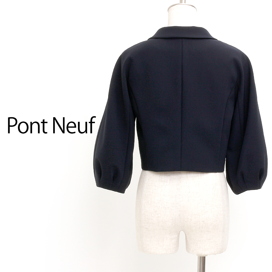 ボリューム袖ジャケット（Sサイズ / ネイビー / Pont Neuf（ポンヌフ）） [付属品 1点：襟]