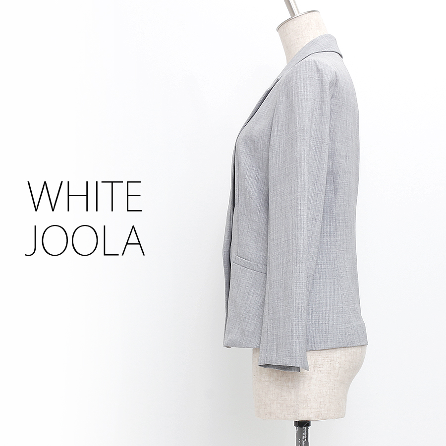 テーラードジャケット（Lサイズ / グレー / WHITE JOOLA（ホワイトジョーラ））