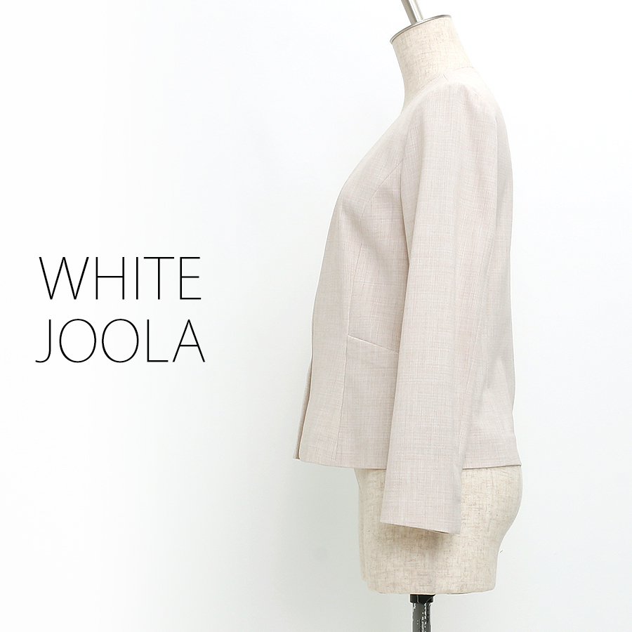 カラーレスジャケット（Lサイズ / ベージュ / WHITE JOOLA（ホワイトジョーラ））