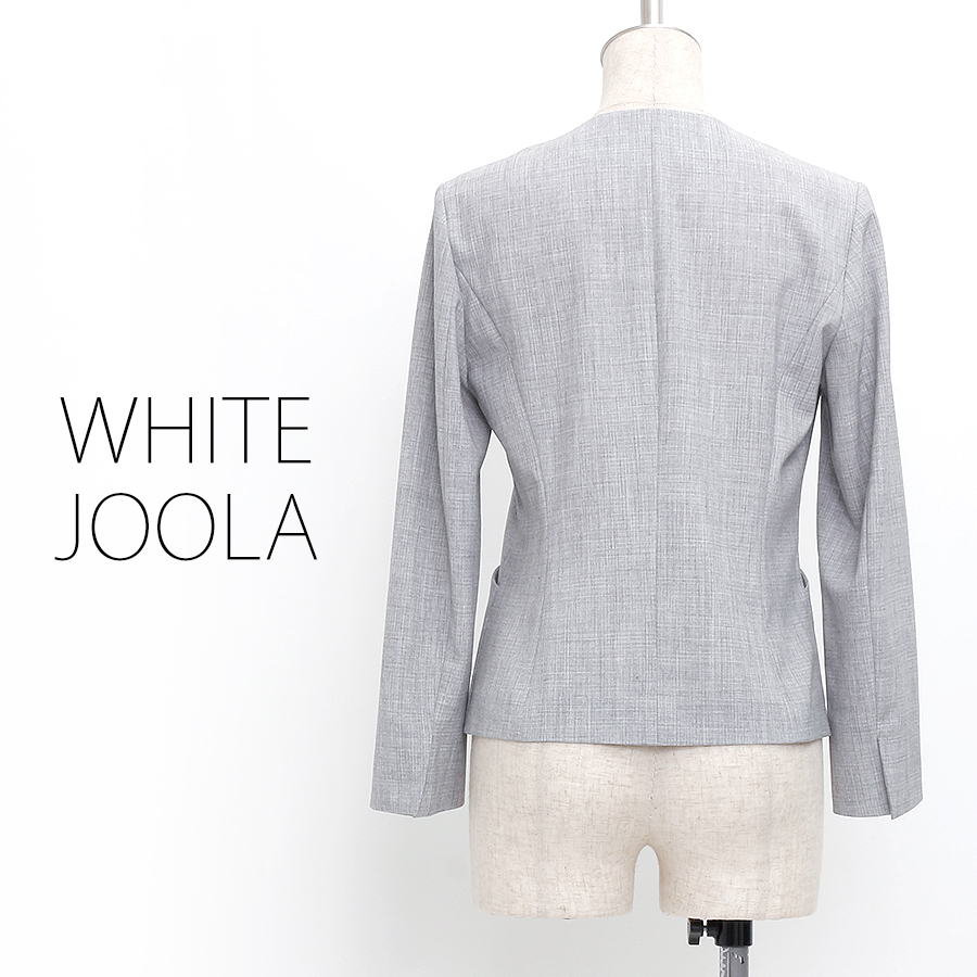 カラーレスジャケット（Mサイズ / グレー / WHITE JOOLA（ホワイトジョーラ））