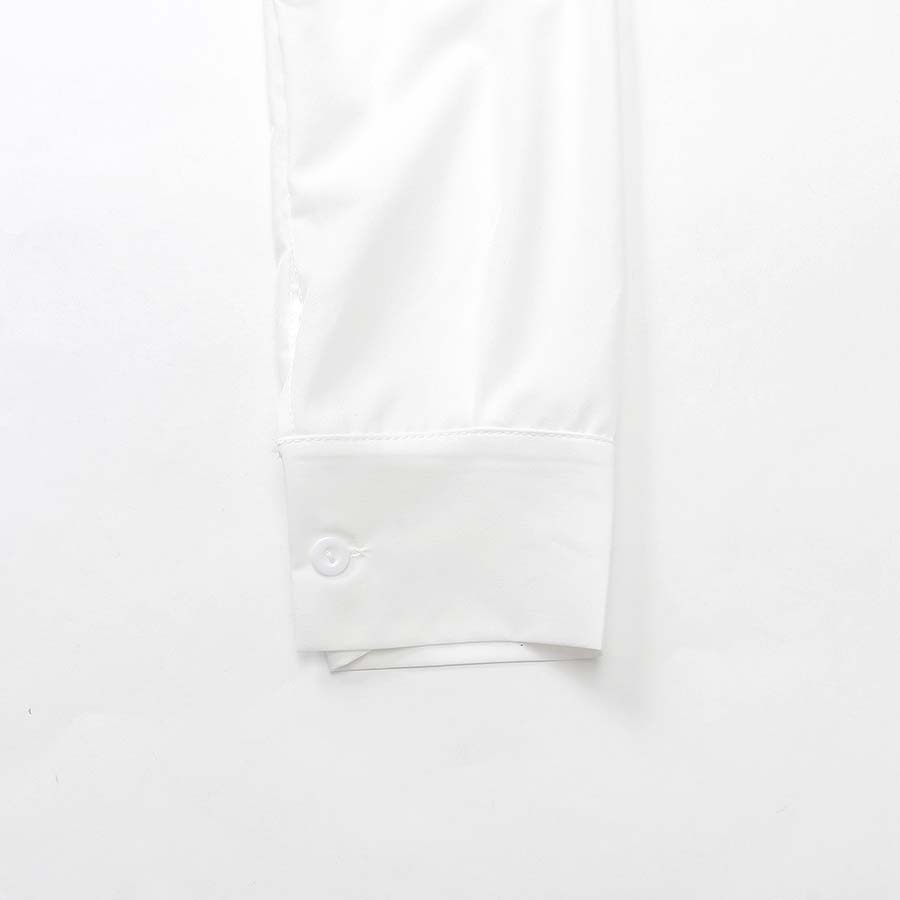 【3点】ニットベスト＆プリーツシャツ＋カットレーススカート（Mサイズ / WH×BK×OR / LHELBIE（レルビエ）） [付属品 1点：ベルト]