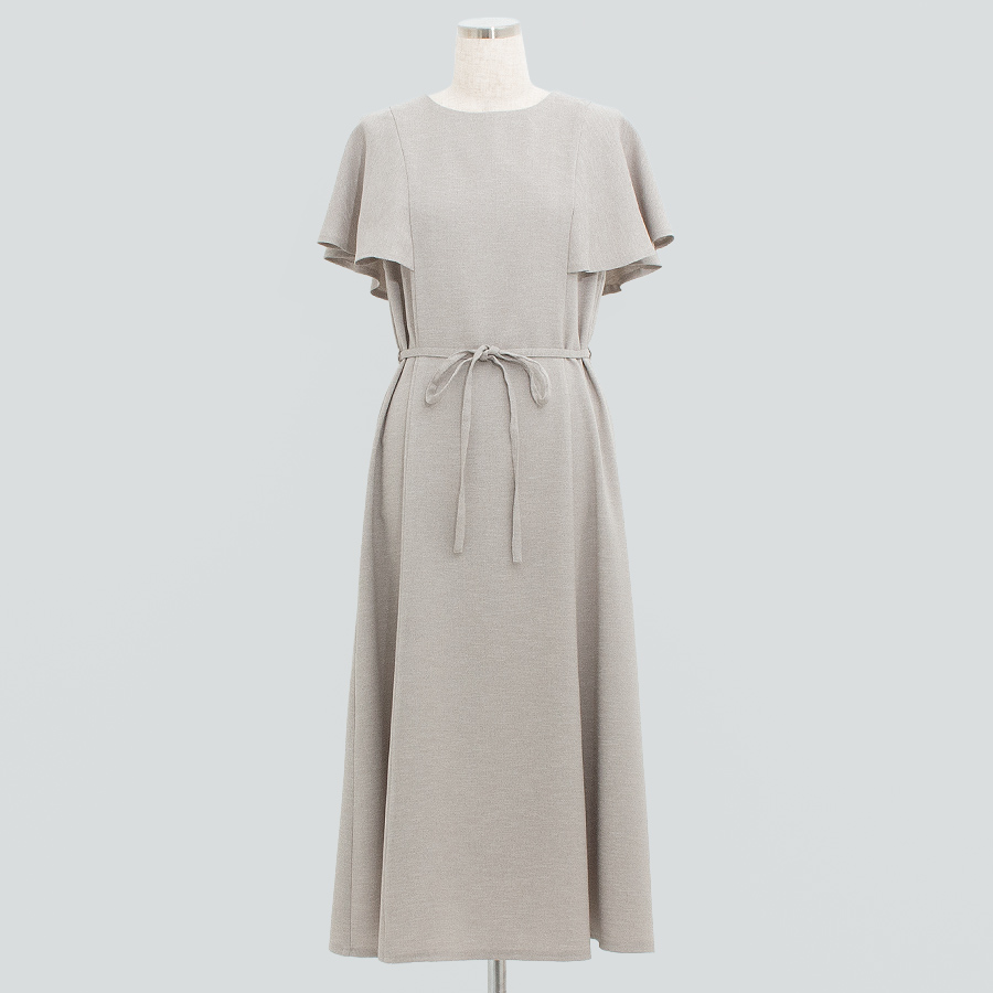 オックスフレアワンピース